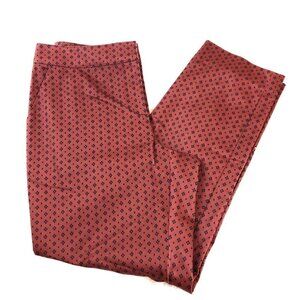St. John Sports Burgundy Emma Pants 8